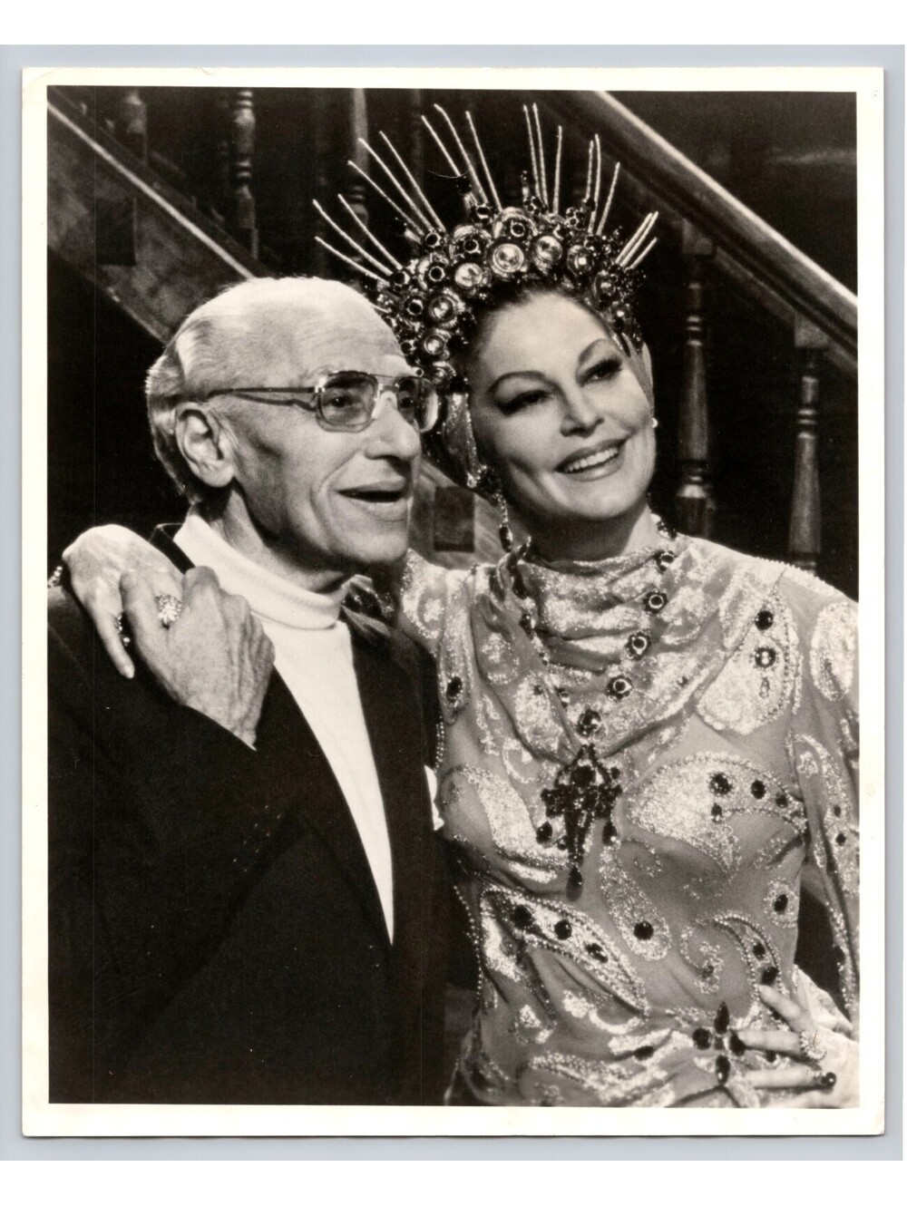 Ava Gardner Photo George Cukor Director The Blue Bird Movie Photo
